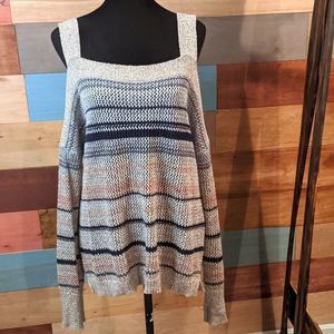 Large off shoulder Maurices knit sweater